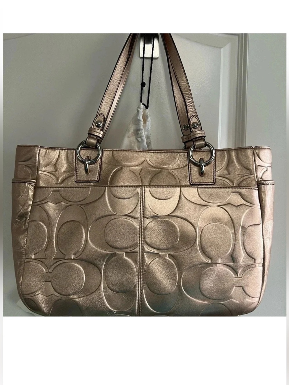 COACH Leather Tote Bag